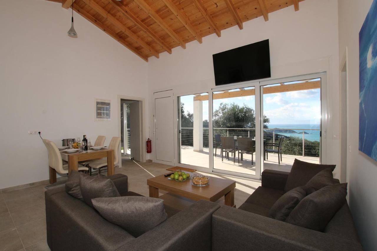 Sunset Sea View Villa 3 Agios Georgios Pagon Exterior photo