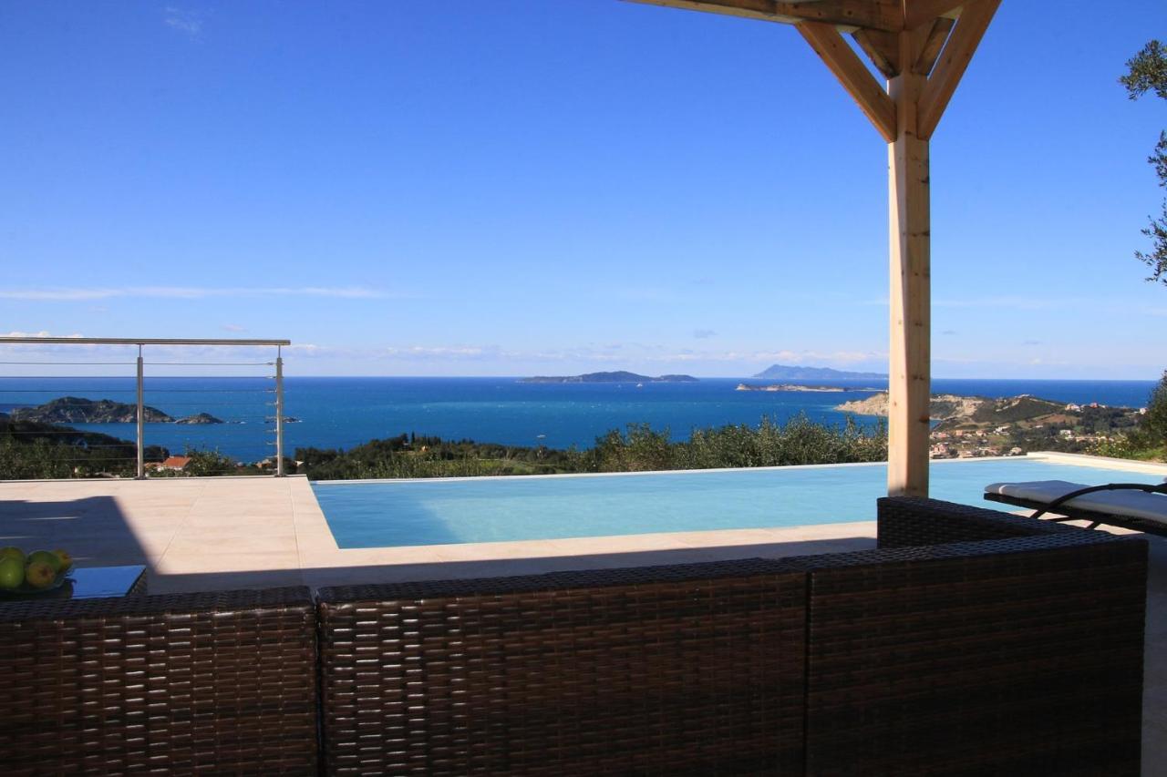 Sunset Sea View Villa 3 Agios Georgios Pagon Exterior photo