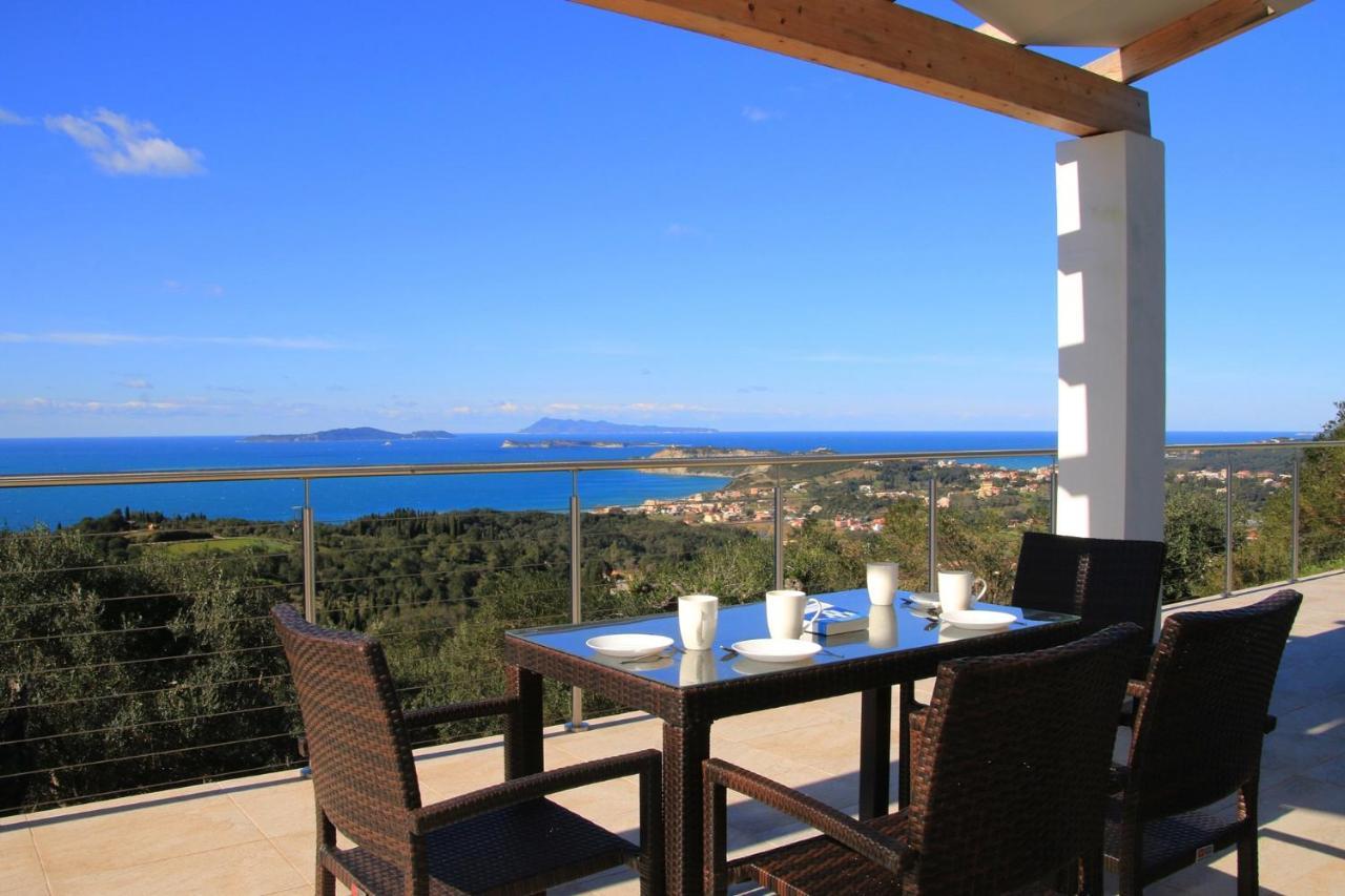 Sunset Sea View Villa 3 Agios Georgios Pagon Exterior photo