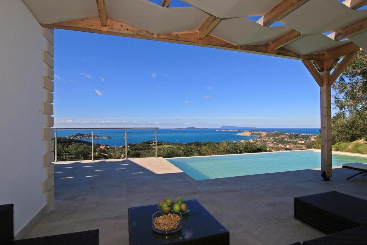 Sunset Sea View Villa 3 Agios Georgios Pagon Exterior photo
